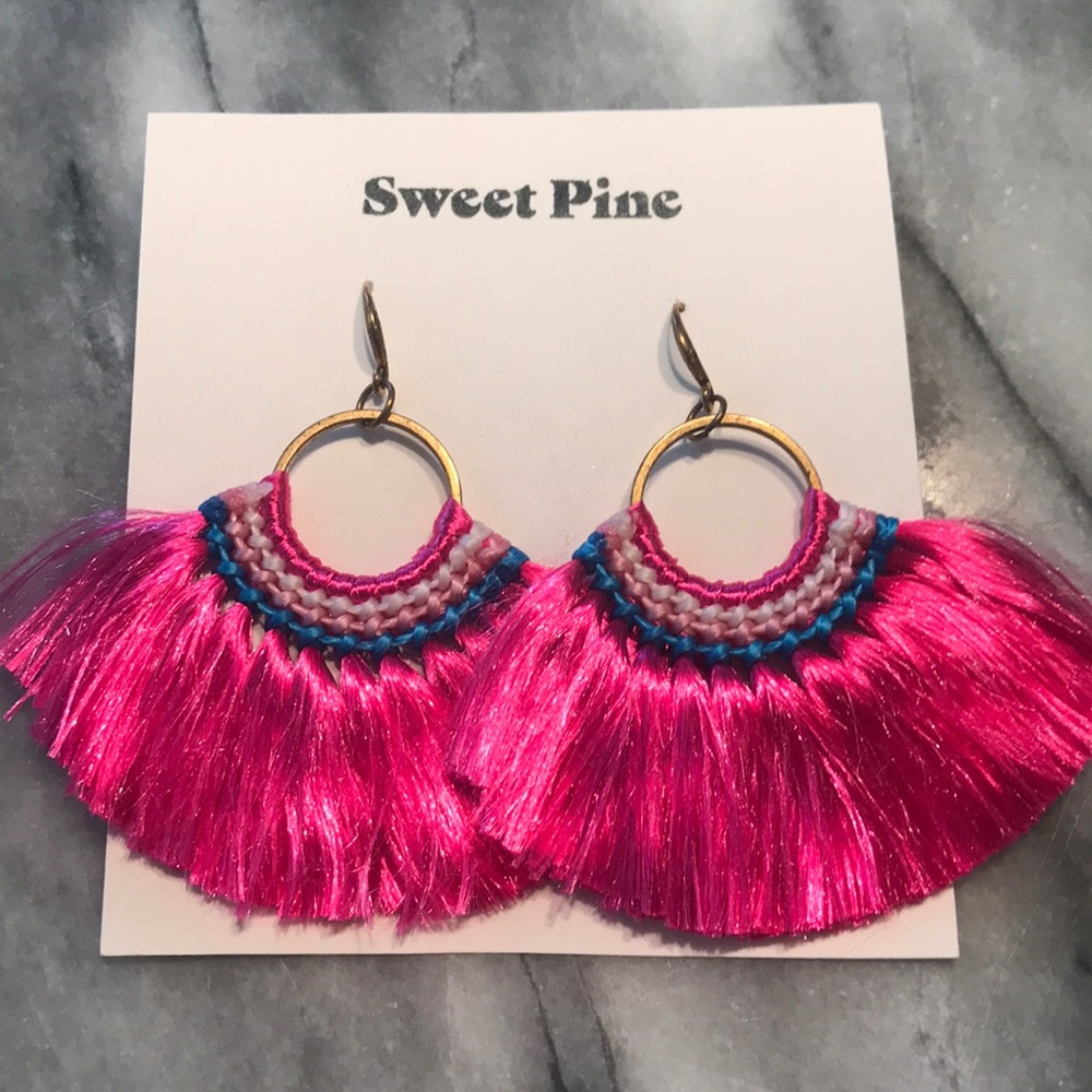 Boho tassel earrings
